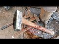 Blacksmithing: Forging A Hammer Using Traditional Techniques