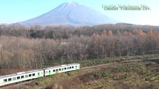 函館本線　倶知安―比羅夫　キハ150形　普通列車