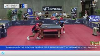 Table Tennis French League 2016/17 - Omar Assar Vs Tristan Flore -