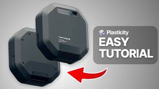 Total Beginner Hard Surface 3D Modeling Tutorial (Plasticity)