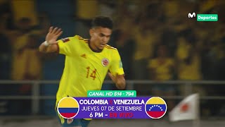 COLOMBIA vs VENEZUELA : EN VIVO desde BARRANQUILLA por la fecha 1 | #ClasificatoriasxMDeportes