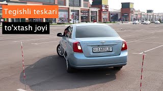 Tegishli teskari to'xtash joyi | Avtoinstruktor Uzbekistan