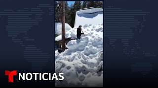 Ya son 12 las muertes por las nevadas en California #Shorts | Noticias Telemundo