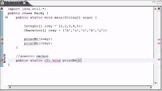 Intermediate Java Tutorial 18 Implementing a Generic Method