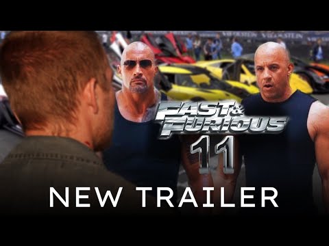 FAST & FURIOUS 11 Trailer 4 (2025) Vin Diesel, Cody Walker, Dwayne Johnson Fast X Part 2 Fan Made