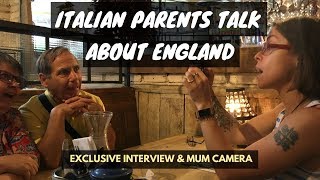 Italy vs UK: Italian parents talk about England - DailyPinner vlog