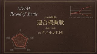 12/23 連合模擬戦(300万制限)　vsクエルボ兵団　HD1080p　進撃の巨人/ブレイブオーダー(ブレオダ)