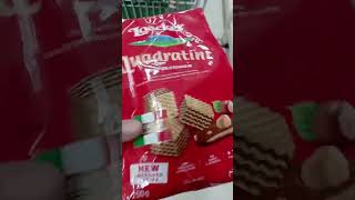 LOACKER QUADRATINI #asmr #napolitaner #no.1 in Italy #new improve recipe #delicious #trending #short