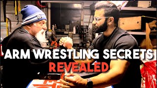 The Ultimate Arm Wrestling Tutorial with 73-Year-Old Legend : Crazy George