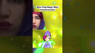 Winx Club SPOOF: Magic Winx transformation comparison