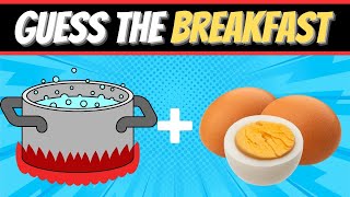 Guess the Breakfast! 🍳🥞🥑 | Emoji Food Challenge | Emoji Quiz | Ayra GK World#emojis