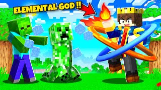 Minecraft But You Have OP ELEMENTAL POWERS !!