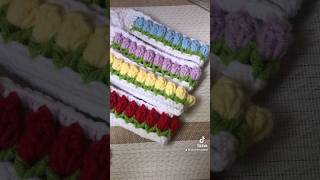 Crochet Arts #crochet  #artsandcrafts  #artwork  #tulip  #hairband #shortsvideo