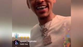 DaBaby tells his friends to chill out on live funny lol