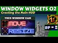 Window Widgets 02 - Creating the Main HUD (Unreal Blueprint Tutorial Series)