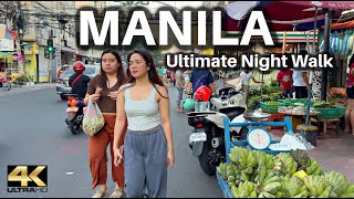Ultimate Street Walk in Sampaloc Manila Philippines [4K]