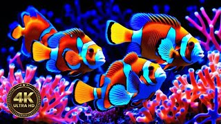 Best 4K Aquarium - Dive Into The Mesmerizing Underwater Realm, Sea Jellyfish, Coral Reefs