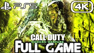 CALL OF DUTY 4 MODERN WARFARE REMASTERED PS5 Gameplay Walkthrough FULL GAME (4K 60FPS) No Commentary