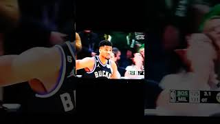 Giannis antetokounmpo Monster SlamDunk/ 36 Point vs. Boston Celtics