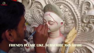 SARASWATI PUJA KOLKATA, INDIA 2017 || IDOLS  OF KUMORTULI PART 4