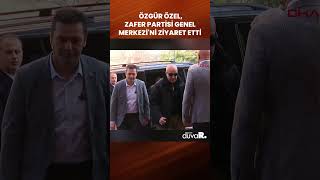 Özgür Özel, Zafer Partisi Genel Merkezi'ni ziyaret etti #shorts