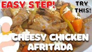 Cheesy Chicken Afritada | Home Made Cheesy Chicken Afritada | Cooking Tutorial | Pagkaing Pinoy