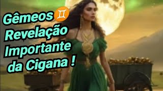 Gêmeos♊️Cigana Esmeralda revela 3 situações que vão te acontecer rápido💚Optchá🌹 💃🌹