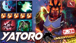 7.38 Yatoro Wraith King Unstoppable Skeleton - Dota 2 Pro Gameplay [Watch \u0026 Learn]