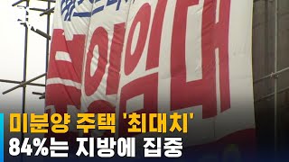 미분양 7만 5천 가구 넘어…10년 2개월 만에 최대치 / SBS