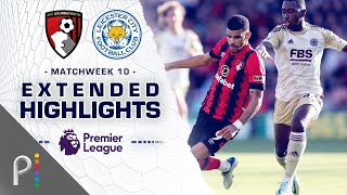 Bournemouth v. Leicester City | PREMIER LEAGUE HIGHLIGHTS | 10/8/2022 | NBC Sports