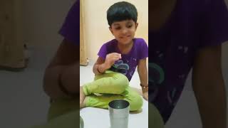 எப்படி பேசுறா பாருங்க வாயாடி🤣🤣🤣🤣 #aathvik #aathmika #fun #comedyvideo #trending #kids #litleprincess