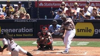 SF@SD: Jackson singles for his first hit of 2016