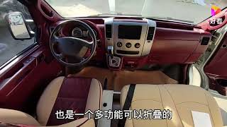 17年东风御风柴油房车，车主自改户外厨房，全车软包，相当大气~