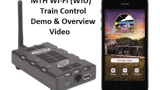 MTH DCS Wifi (WIU) Train control Demo \u0026 Overview (Standard version)