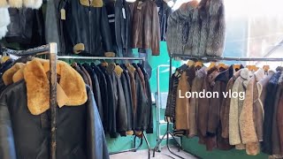 古着女子I 激安ロンドン古着巡りl 休日vlog l flea  vintage  Market