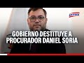 🔴🔵Daniel Soria: Gobierno de Dina Boluarte lo destituye como procurador general del Estado