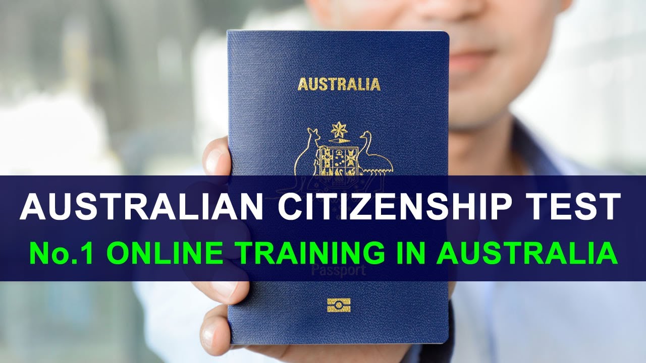 AUSTRALIAN CITIZENSHIP TEST - No.1 ONLINE TRAINING IN AUSTRALIA - YouTube