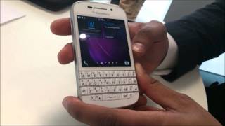 MWC 2013: BlackBerry Q10 demo