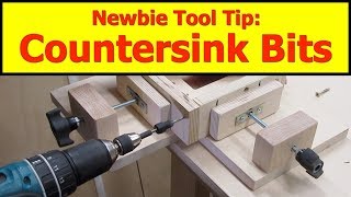 Newbie Tool Tip: Countersink Drill Bits