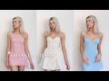 Oh Polly dress try on haul | spring/summer dresses