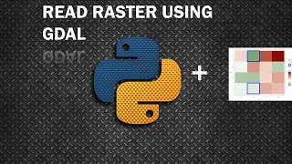 HOW TO READ RASTER IMAGE USING PYTHON LIBRARY GDAL | GEOMATICS ENGINEERING