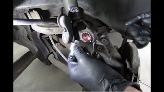 Replacing pillowball bearings on the FD RX-7 using a ball joint press