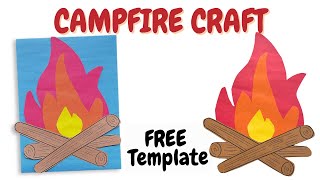 Campfire Craft (Free Template)