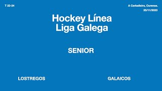 Liga Gallega Hockey Línea. Senior 23/24: LOSTREGOS vs GALAICOS