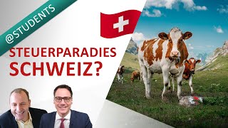 Steuern in der Schweiz: Einkommensteuer, Vermögensteuer und Dividenden