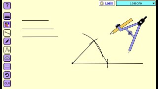 Construct a Triangle with Three Given Line Segments