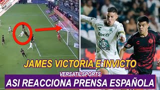 ASI REACCIONA PRENSA ESPAÑOLA y MEXICANA a PARTIDO de JAMES RODRIGUEZ LEON vs CLUB TIJUANA