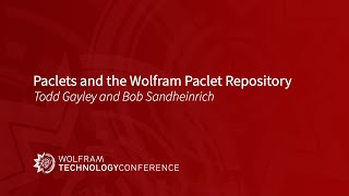 Paclets and the Wolfram Paclet Repository