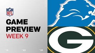 Detroit Lions vs. Green Bay Packers | 2024 Week 9 Game Preview