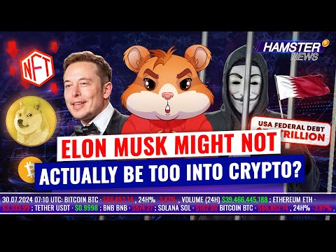 La deuda de EE. UU. alcanza los 35 billones, Qatar revierte la prohibición de Bitcoin, Musk sobre las criptomonedas y las NFT se desplomanHamster News